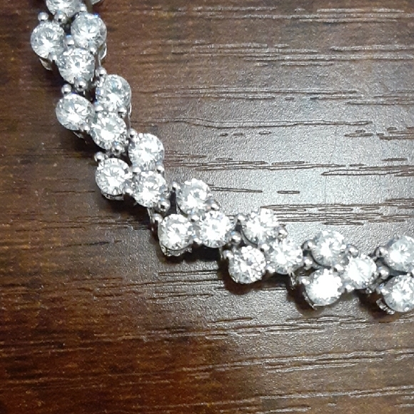 Moissanite Tennis Bracelet - Picture 4 of 7